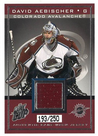 2003-04 Pacific Quest for the Cup Authentic Game-Worn Jerseys #5